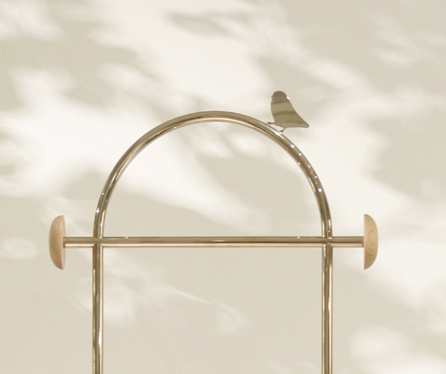 Garden coat rack