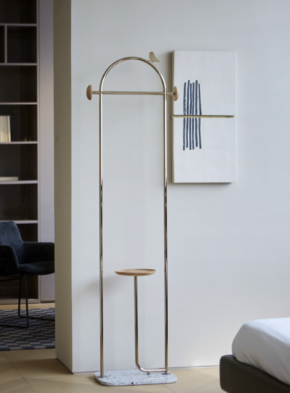 Garden coat rack
