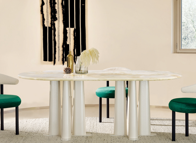 The White table