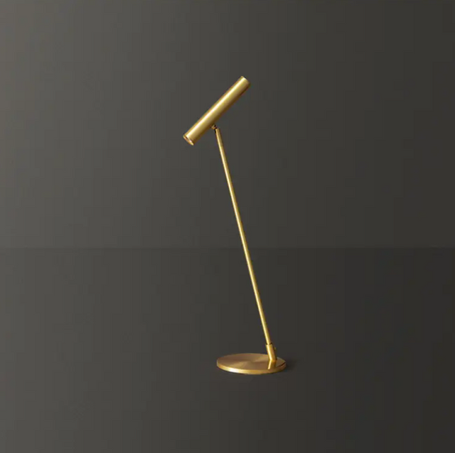 Modern Minimalist Brass Adjustable LED table Lamp