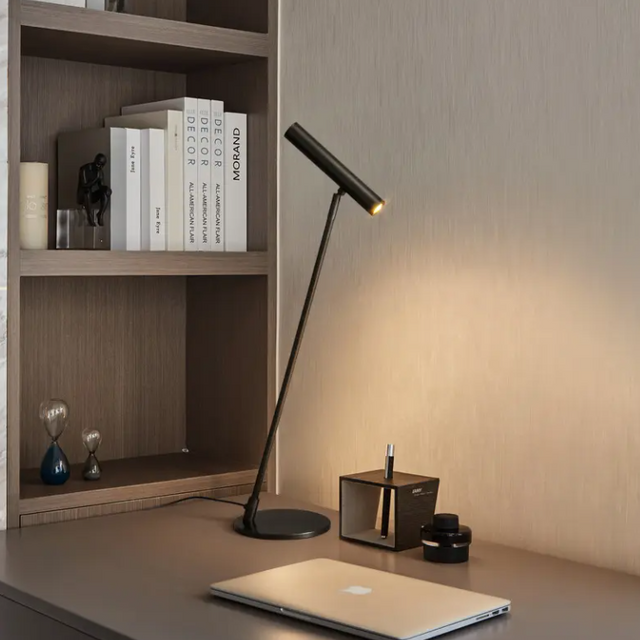 Modern Minimalist Brass Adjustable LED table Lamp