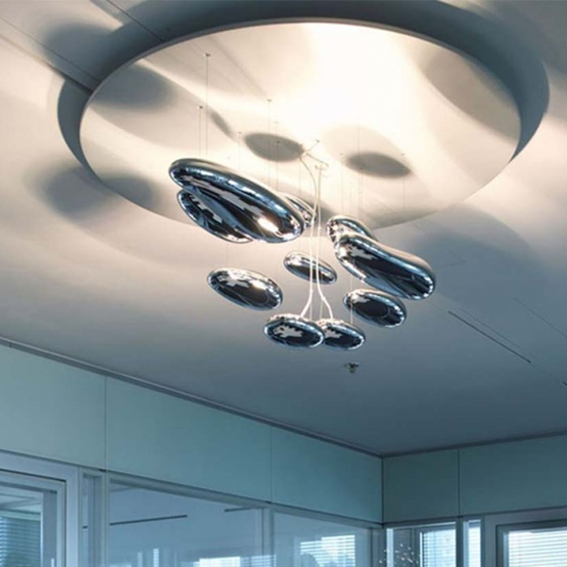 mercury soffitto ceiling lamp light