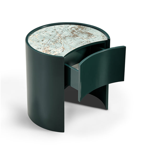 Moon bedside table
