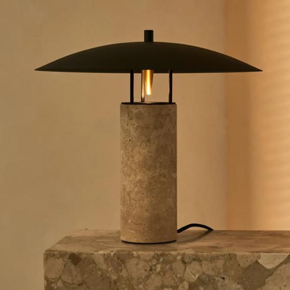 Nicolaas Travertine Lamp
