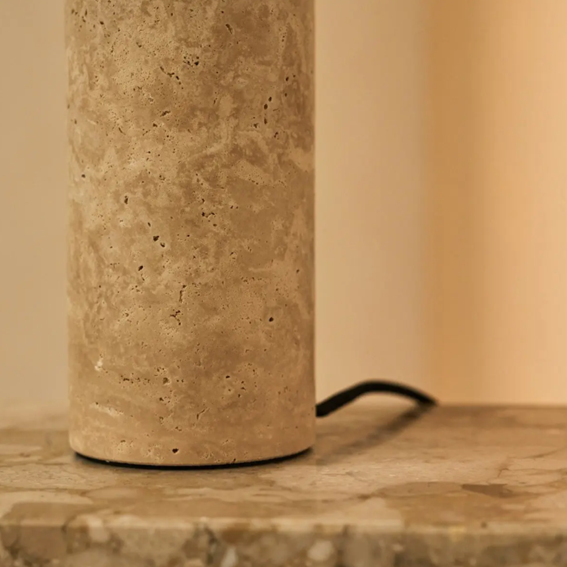 Nicolaas Travertine Lamp